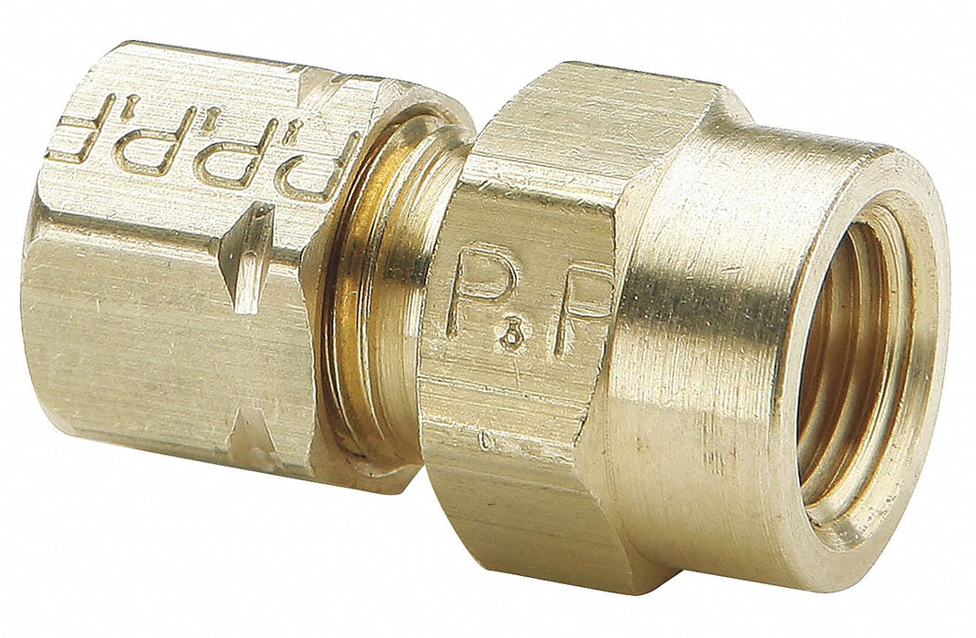 Strt Brass Comp.5/16in FNPTF1/4in PK10