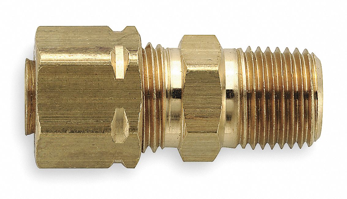 Strt Brass Comp.3/4 MNPT3/4 PK10