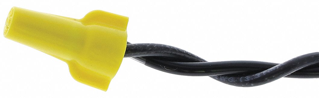 TwistOnWireConnector Ylw 600V PK225