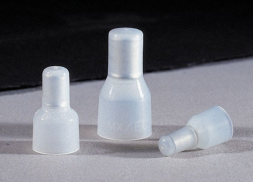 ClsdEndCrmpCnctr White Nylon 600V 100PK
