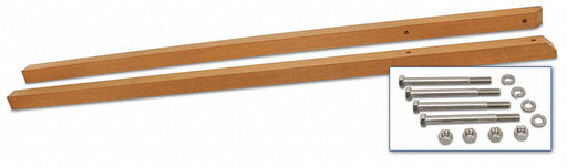 Sign Post Brown Plastic 10 ft L PK2