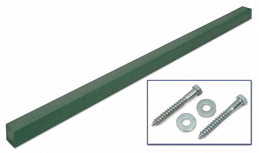 Sign Post Green Plastic 8 ft L