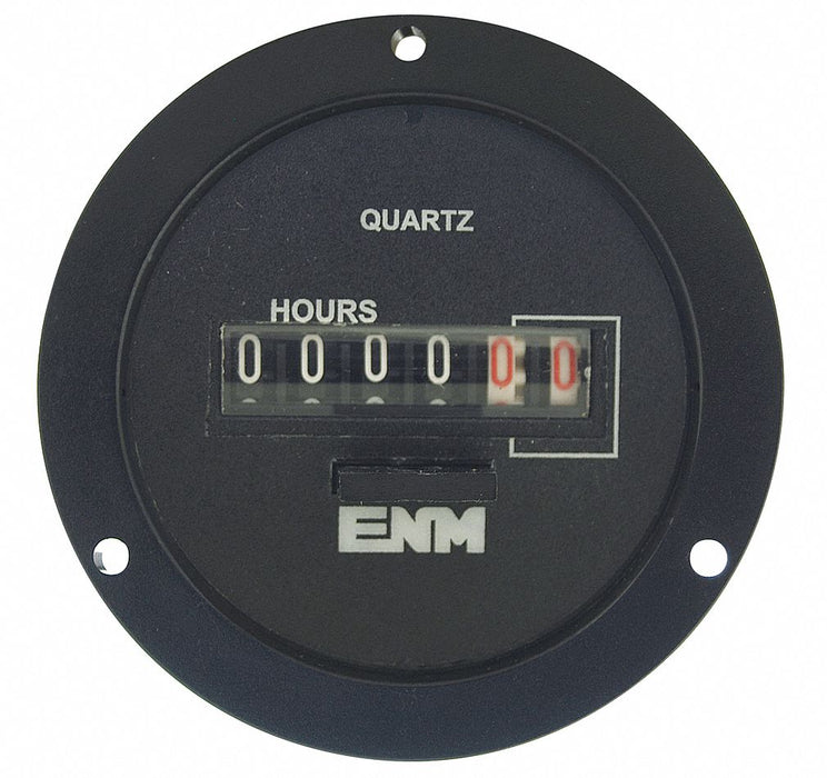 Electro-Mechanical Hour Meter Round