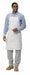 Bib Apron Uni Wht Microporous Film PK100