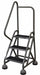 D5251 Rolling Ladder Hndrl Platfm 27 In H