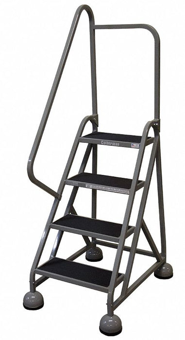 D5252 Rolling Ladder Hndrl Platfm 36 In H