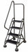 D5252 Rolling Ladder Hndrl Platfm 36 In H