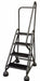 D5256 Rolling Ladder Hndrl Platfm 36 In H