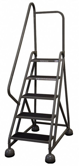 D5253 Rolling Ladder Hndrl Platfm 45 In H