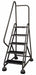 D5253 Rolling Ladder Hndrl Platfm 45 In H