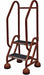Rolling Ladder Hndrl Platfm 18 In H