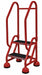 D5264 Rolling Ladder Hndrl Platfm 18 In H