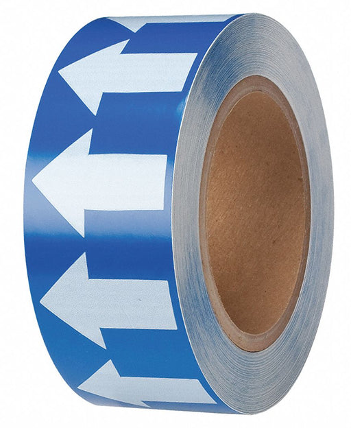 D3613 Pipe Marking Tape Blue 2in W 90ft Roll L