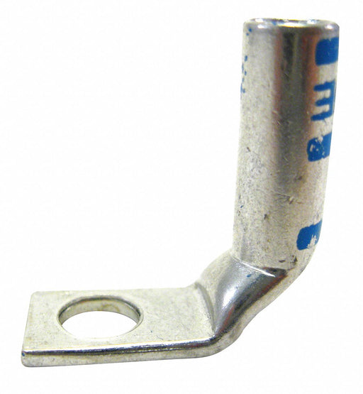 OneHoleLugCmprsnConn Long Blue 24