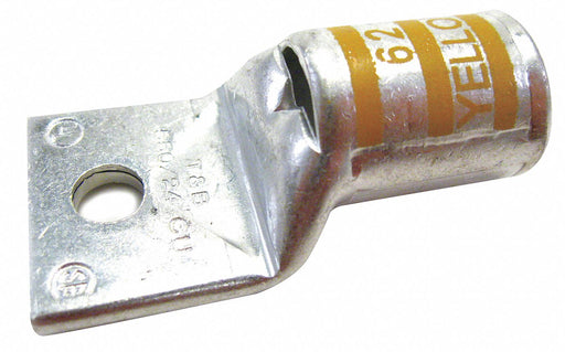 OneHoleLugCmprsnConn STD Yellow 62
