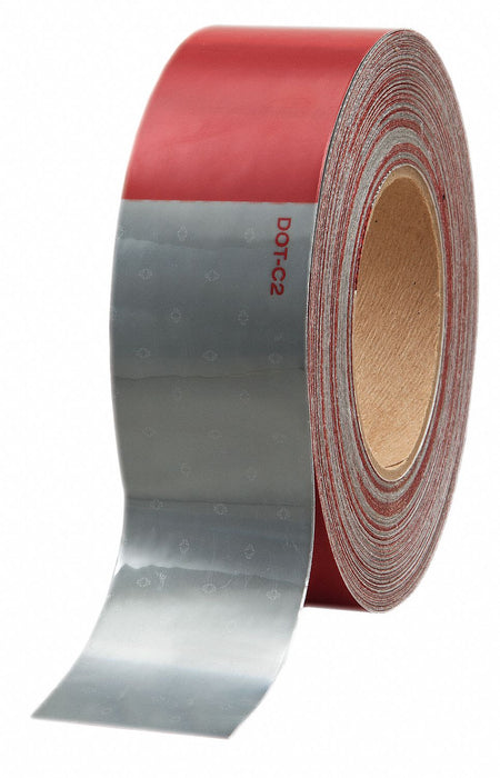 Reflective Tape W 2 In White/Red