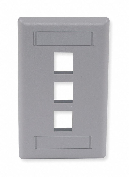Wall Plate 3 Port