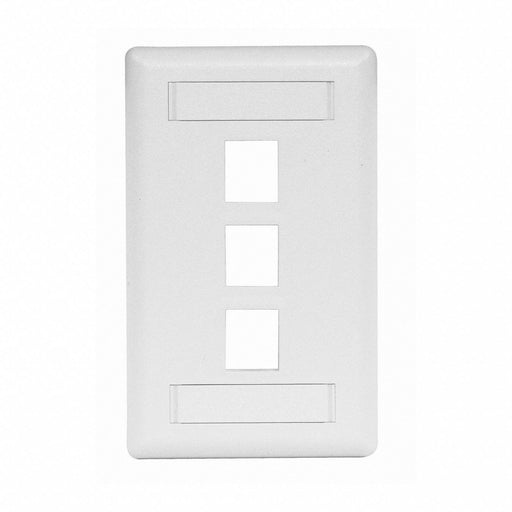 Wall Plate 3 Port