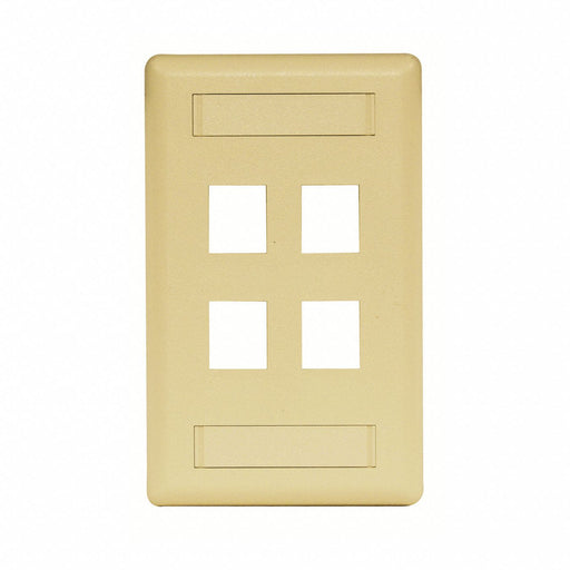 Wall Plate 4 Port
