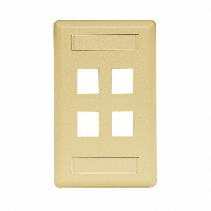Wall Plate 4 Port