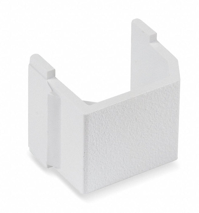 M6225 Blank Keystone Insert White PK10