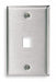 Faceplate 1 Port