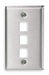 Wall Plate 3 Port