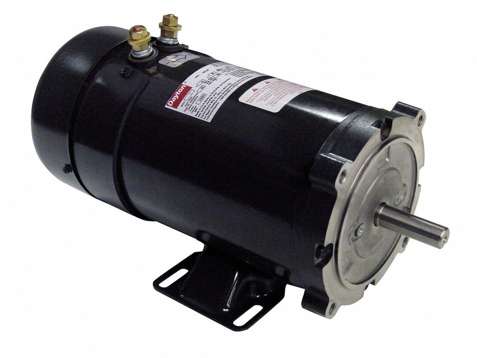 DC Motor 1 HP 1800 rpm 12V DC 56C TEFC