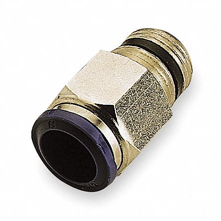 Strt Brass Push-Fit1/4in MUNF5/16in PK10