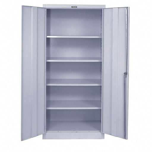 Storage Cabinet 78 x36 x18 LtGry 4Shlv