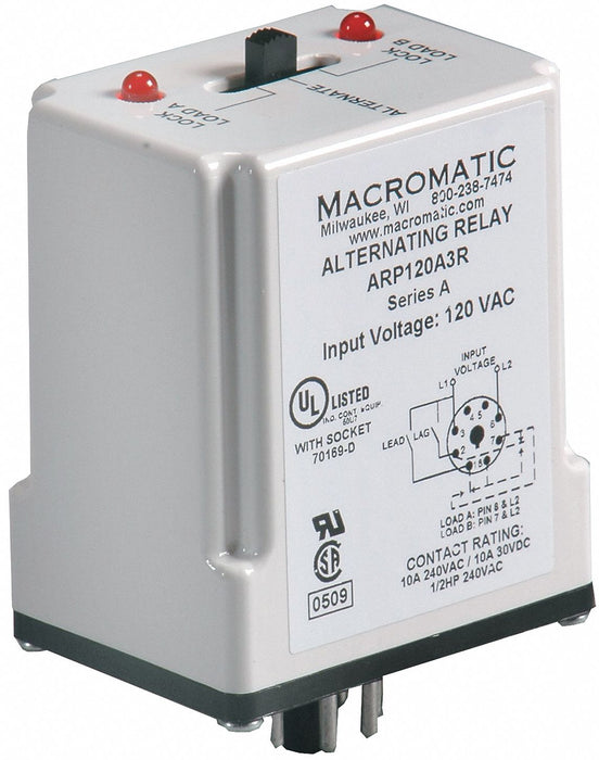 Alternating Relay 24V DPDT Cross-Wired