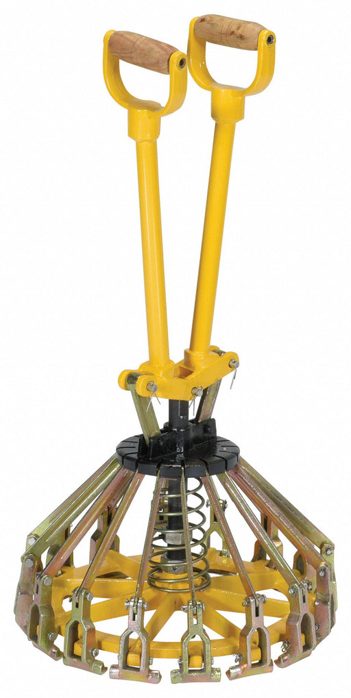 Pail Lid Closer Yellow Steel 26 in