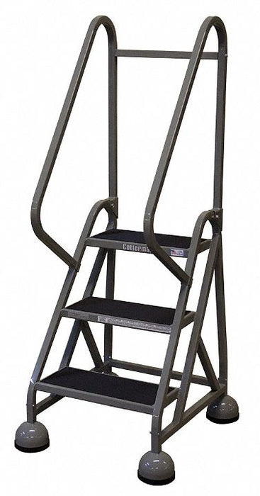 D5265 Rolling Ladder Hndrl Platfm 27 In H