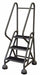 D5265 Rolling Ladder Hndrl Platfm 27 In H