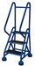 Rolling Ladder Hndrl Platfm 27 In H