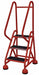 D5265 Rolling Ladder Hndrl Platfm 27 In H