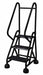 D5265 Rolling Ladder Hndrl Platfm 27 In H