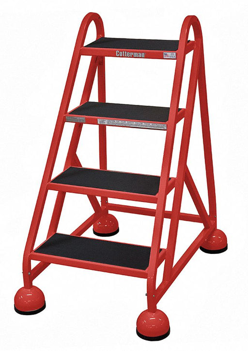 D5262 Rolling Ldr Welded Hndrl Platfm 36In H