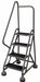 D5272 Rolling Ladder Hndrl Platfm 36 In H