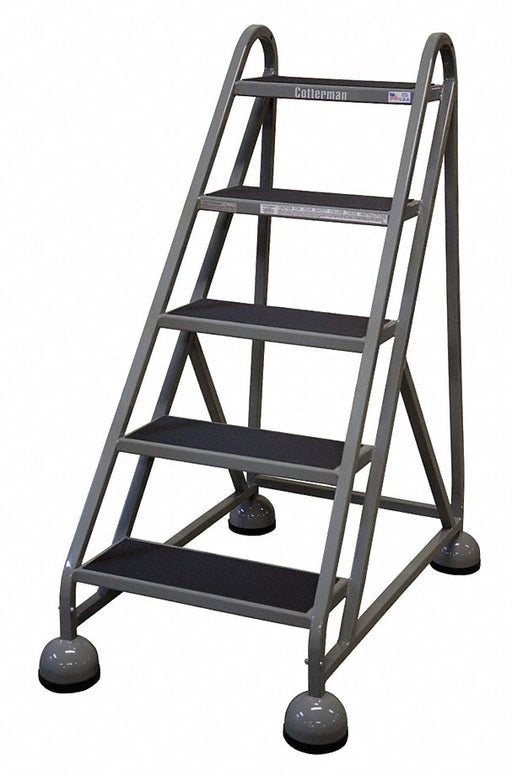 Rolling Ladder Welded Platform 45In H