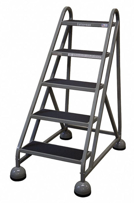 D5263 Rolling Ladder Welded Platform 45In H