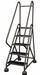D5267 Rolling Ladder Hndrl Platfm 45 In H