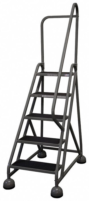 D5277 Rolling Ladder Hndrl Platfm 45 In H
