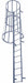 Fixed Ladder w/Safety Cage 10 ft 3 In H