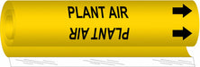 Pipe Marker Plant Air 26 in H 12 in W