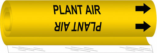 Pipe Marker Plant Air 26 in H 12 in W