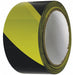 Floor Tape Black/Yellow 2 inx54 ft Roll