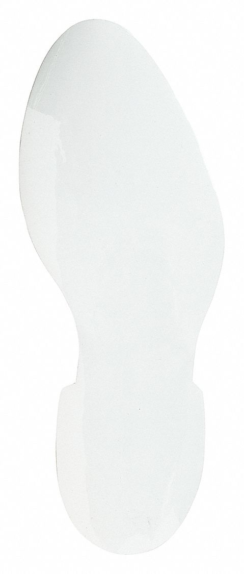 Floor Tape White 3 1/2 inx12 in Foot