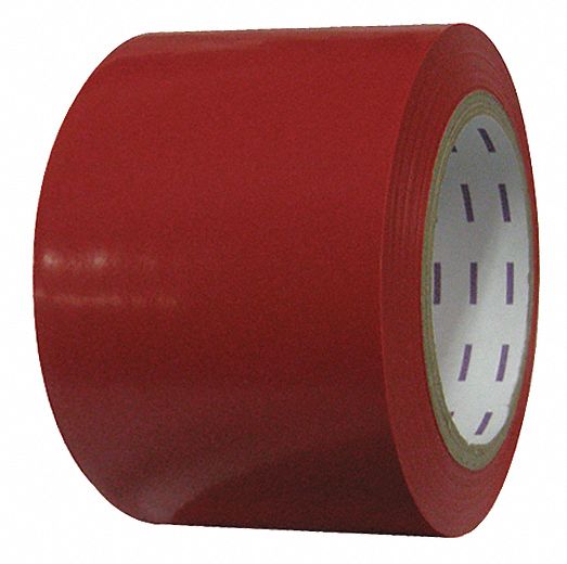 Floor Tape Red 3 inx108 ft Roll