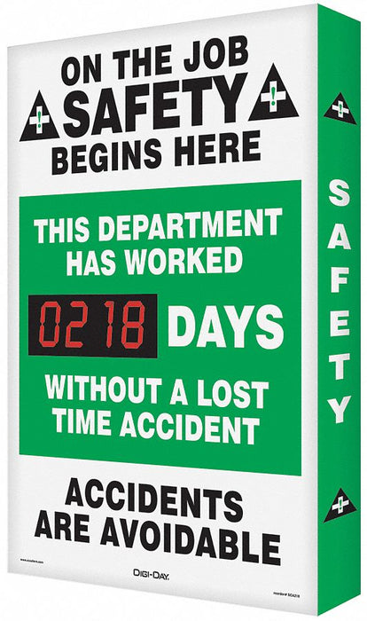 Electronic Scoreboard 28in x 20in White